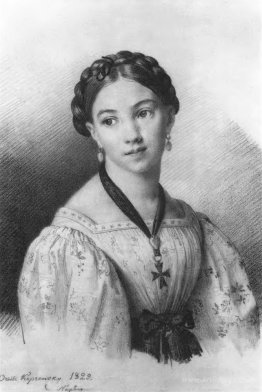 Portrait of a young girl