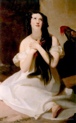 Mary Ann Paton Wood in the Role of Amina in La Sonnambula