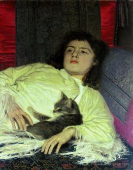 Girl with a Cat