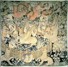 Tapestry of the winged deers