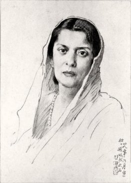 A Portrait of an Indian Lady.