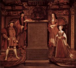 Henry VII, Elisabeth of York, Henry VIII and Jane Seymour