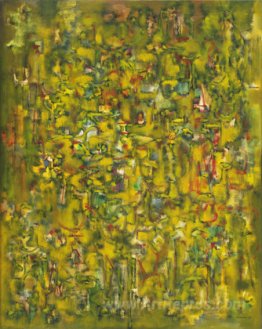 Number 43 (Abstract Painting, Yellow)