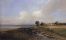 Landscape. Bank of the Volga