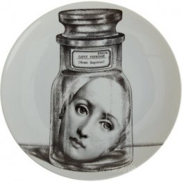 Theme & Variations Decorative Plate #166 (Woman's Face in Jar)