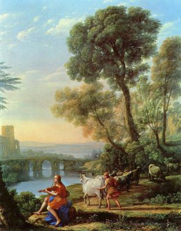 Landscape with Apollo Guarding the Herds of Admetus