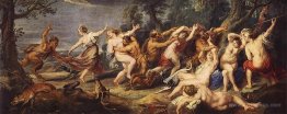 Diana and her Nymphs Surprised by the Fauns