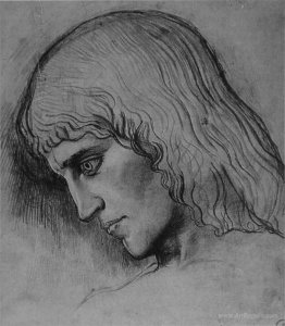 Study for the head of `Oedipus