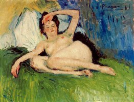 Jeanne (Reclining nude)