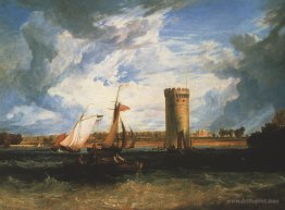 Tabley, the Seat of Sir J.F. Leicester Bt.: Windy Day