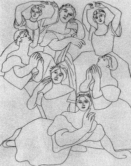 Seven ballerinas