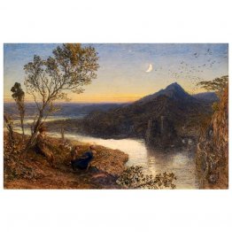 Classical River Scene