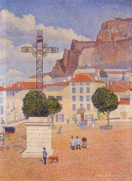 Le Puy. The Sunny Plaza