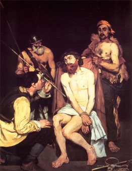 Jesus mocked by the Soldiers