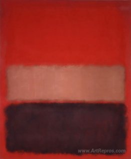 No. 46 (Black, Ochre, Red Over Red)