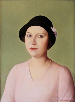 Portrait of a Woman in Hat