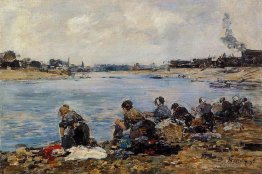 Laundresses on the Banks of the Touques