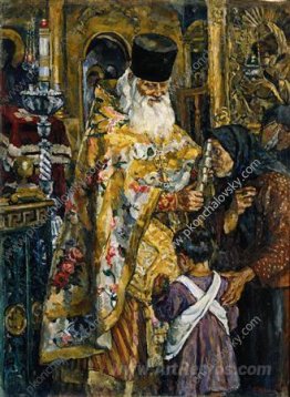 In the cathedral of Yuryev (Abbot Bessarion)