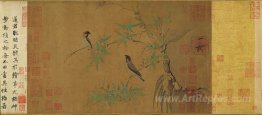 Finches and Bamboo