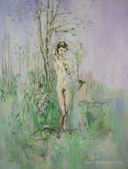 Nude Woman in Landscape