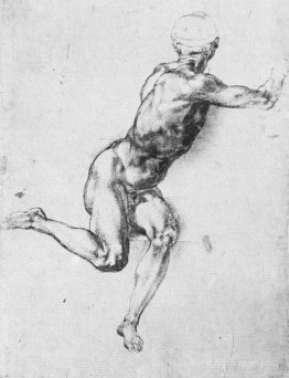 Study of figure to "Battle of Cascina"