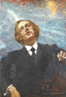 Poet-futurist (portrait of Vladimir Vladimirovich Mayakovsky)