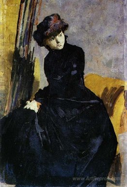 Lady dressed in black