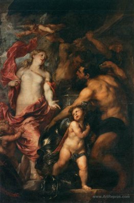 Venus asking Vulcan for the Armour of Aeneas