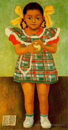 Portrait of the Young Girl Elenita Carrillo Flores