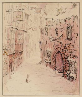 Simpkin in the Snowy Street