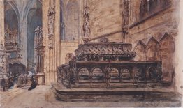 The tomb of Emperor Frederick III in the Stephansdom in Vienna