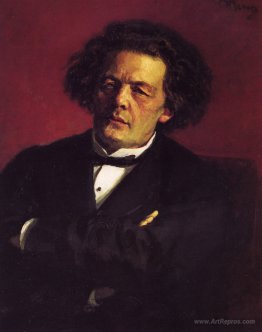 Portrait of the pianist, conductor and composer Anton Grigorievi