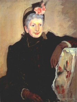 Portrait of an elderly lady