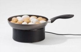 Kinetic Object with Eggs and Potatoes