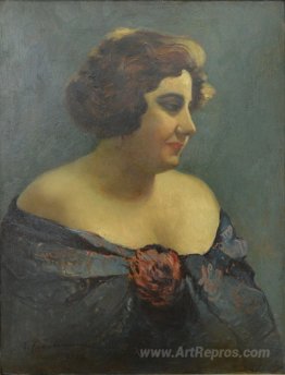 Portrait of Actress Aura Fotino