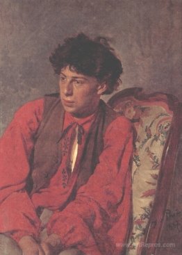 Portrait of V. E. Repin, the Artist's brother