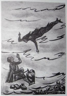 Illustration to 'Armenian folk tales'