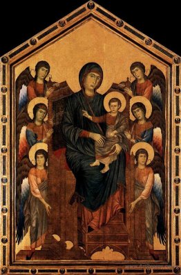 Virgin Enthroned with Angels