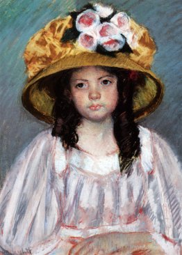 Girl In Large Hat