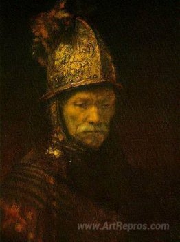 Portrait of a Man with a Golden Helmet