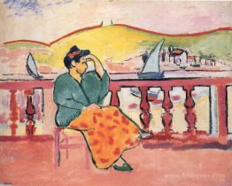 Lady on a Terrace