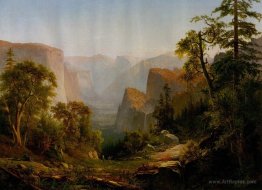 View of the Yosemite Valley, in California