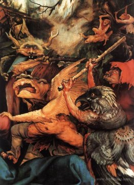 Demons Armed with Sticks (detail from the Isenheim Altarpiece)