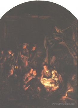 The Adoration of the Shepherds(fragment)