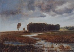 Landscape with marsh and wooded islands