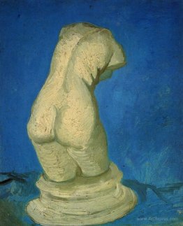 Plaster Statuette of a Female Torso