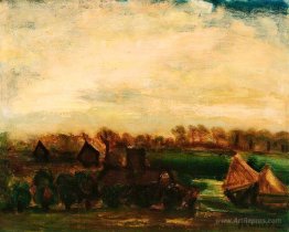 Landscape with Haystacks