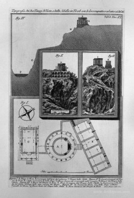 Topography of the two times of Vesta and the Sibyl in Tivoli wit