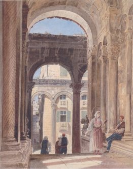 Ruins of Diocletian at Spalato