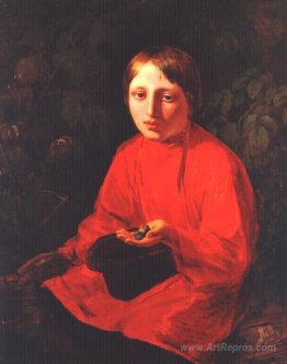 A Boy in a Red Shirt